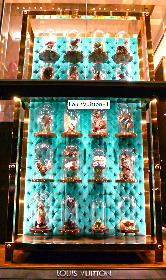 Louis Vuitton -window display-Luxury + Creativity